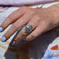 Dazzling Late Deco Dinner Ring