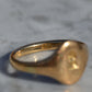 Hopeful Antique Crest Signet