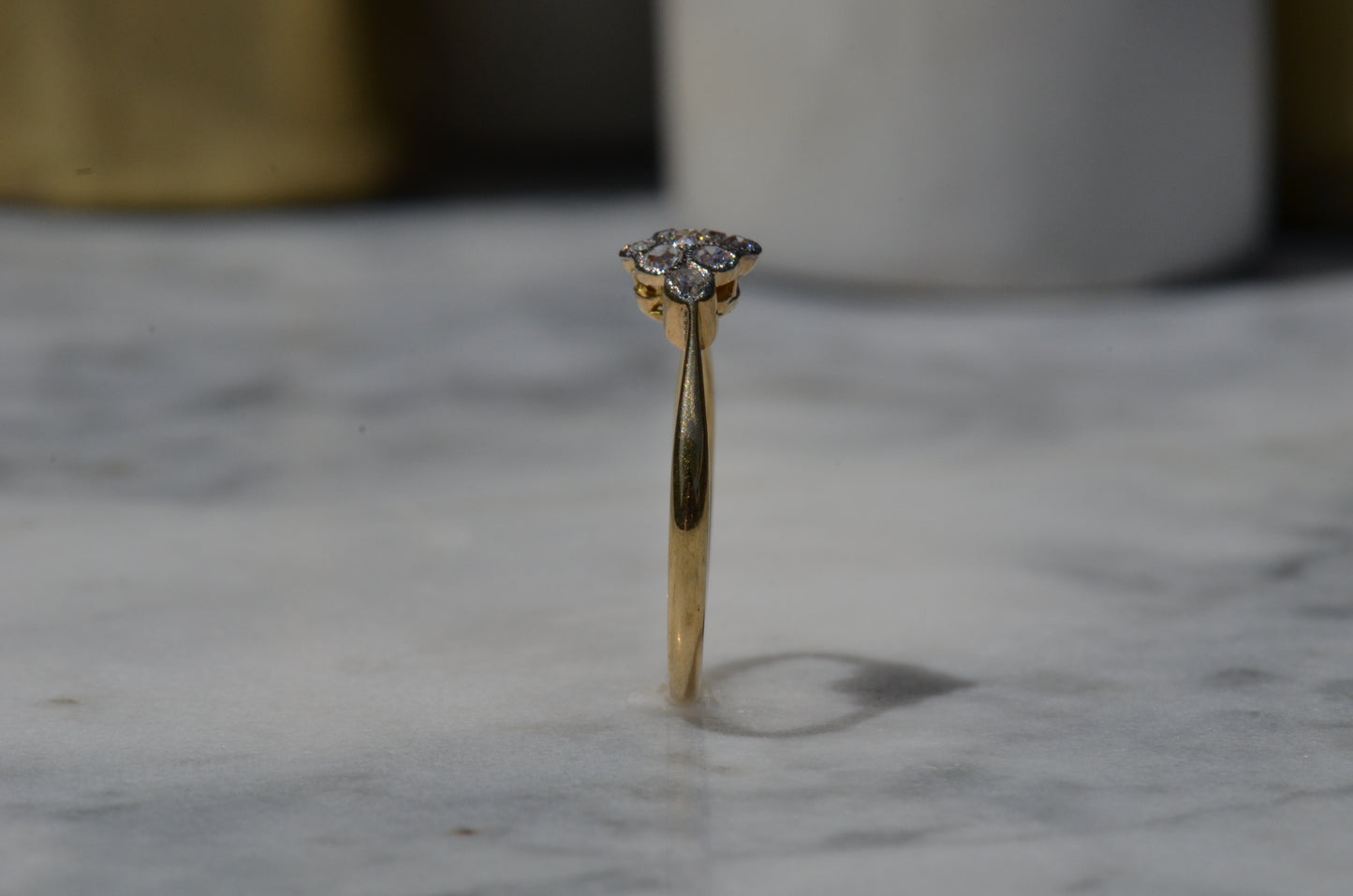 Darling Diamond Cluster Ring