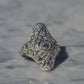 Dazzling Late Deco Dinner Ring