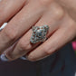 Dazzling Late Deco Dinner Ring