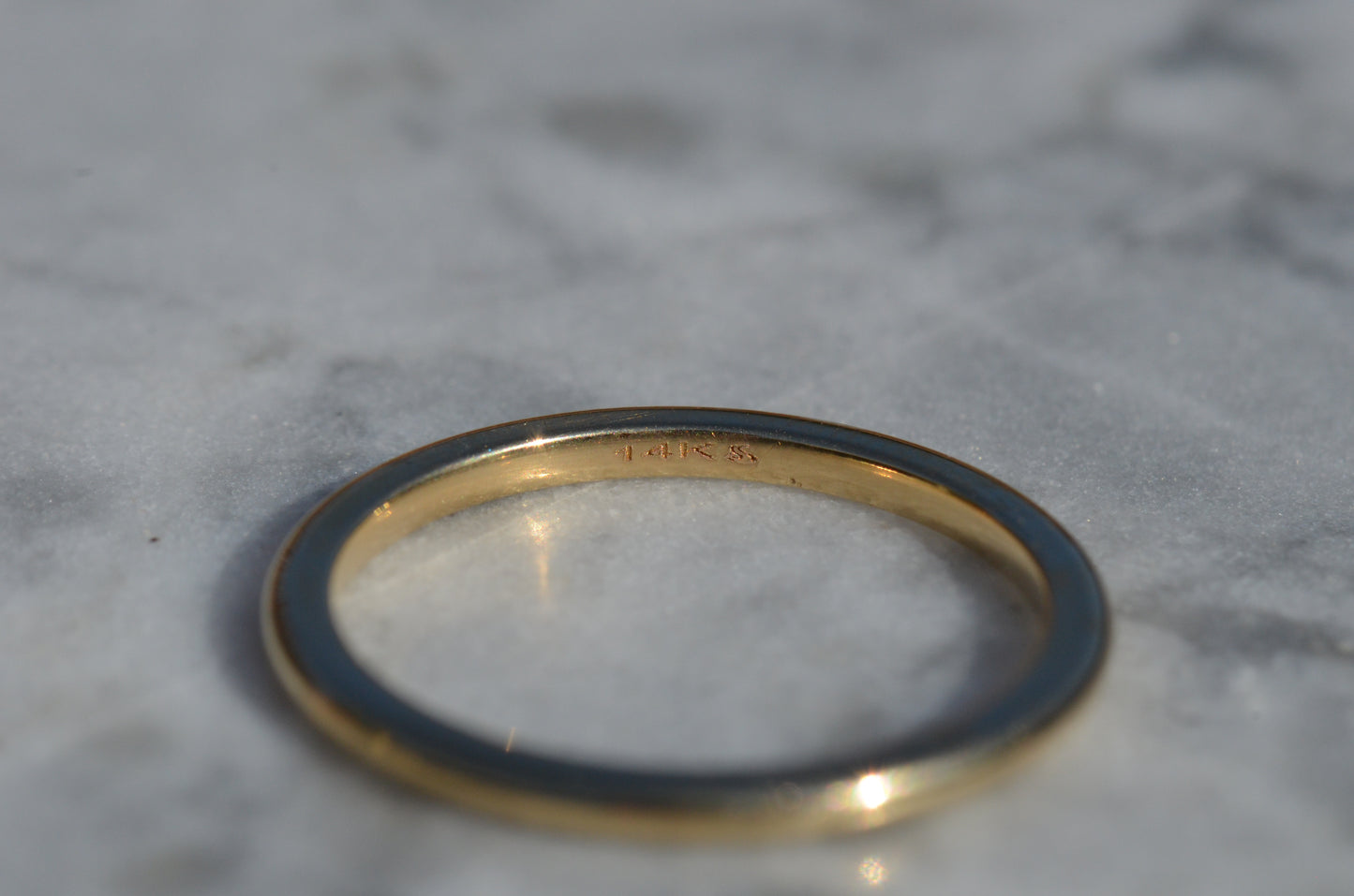Skinny Gold Estate Band