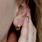 St. Eloi Collection Teardrop Huggies