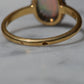 Dazzling Antique French Opal Halo