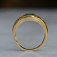 Heavy Glam French Emerald Ring