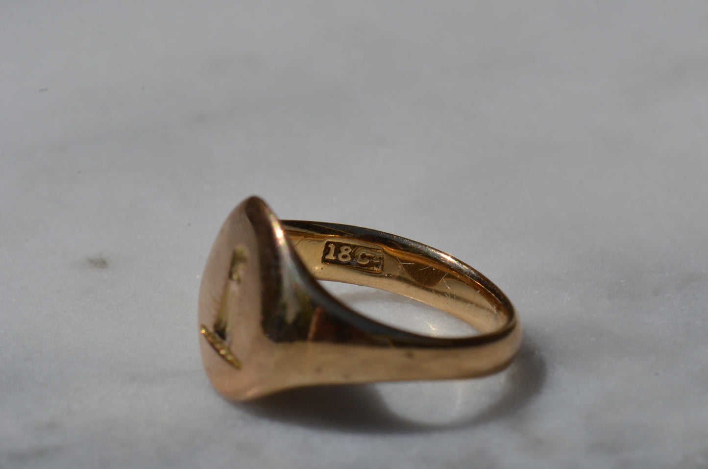 Powerful Fist Crest Signet Ring
