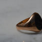 Crisp Bloodstone "Faithfully" Signet