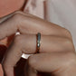 Icy Baguette and Round Eternity Band