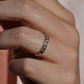 Icy Baguette and Round Eternity Band