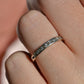 Icy Baguette and Round Eternity Band