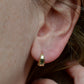 St. Eloi Collection Teardrop Huggies