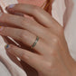 Icy Baguette and Round Eternity Band