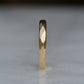 Vintage Faceted Gold Band