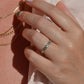 Icy Baguette and Round Eternity Band