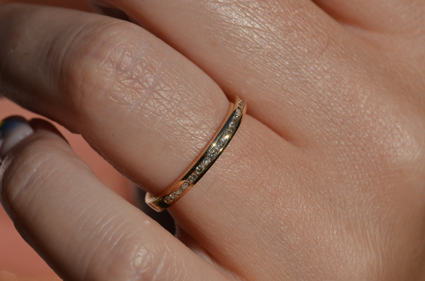 Slim 2/3 Eternity Band