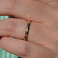 Vintage Faceted Gold Band