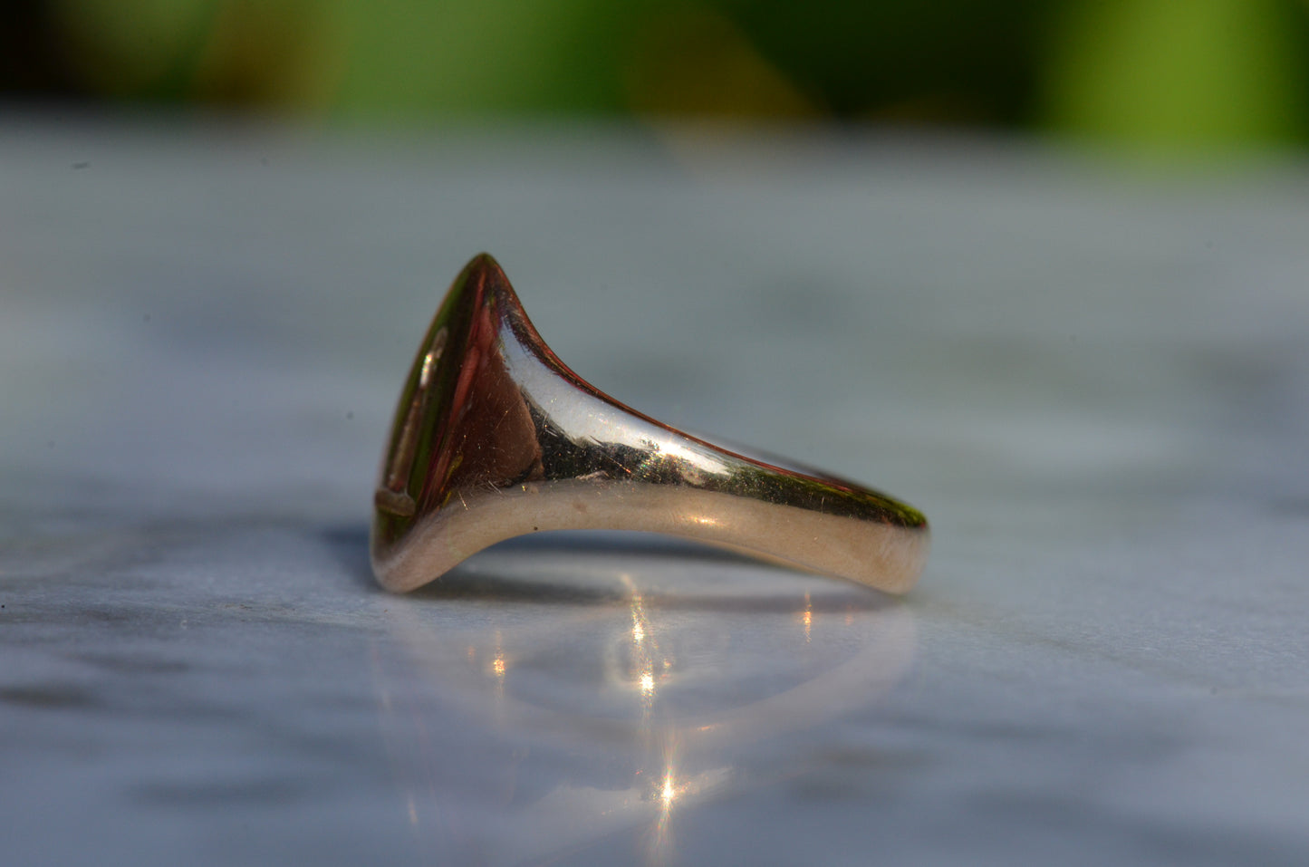 Powerful Fist Crest Signet Ring