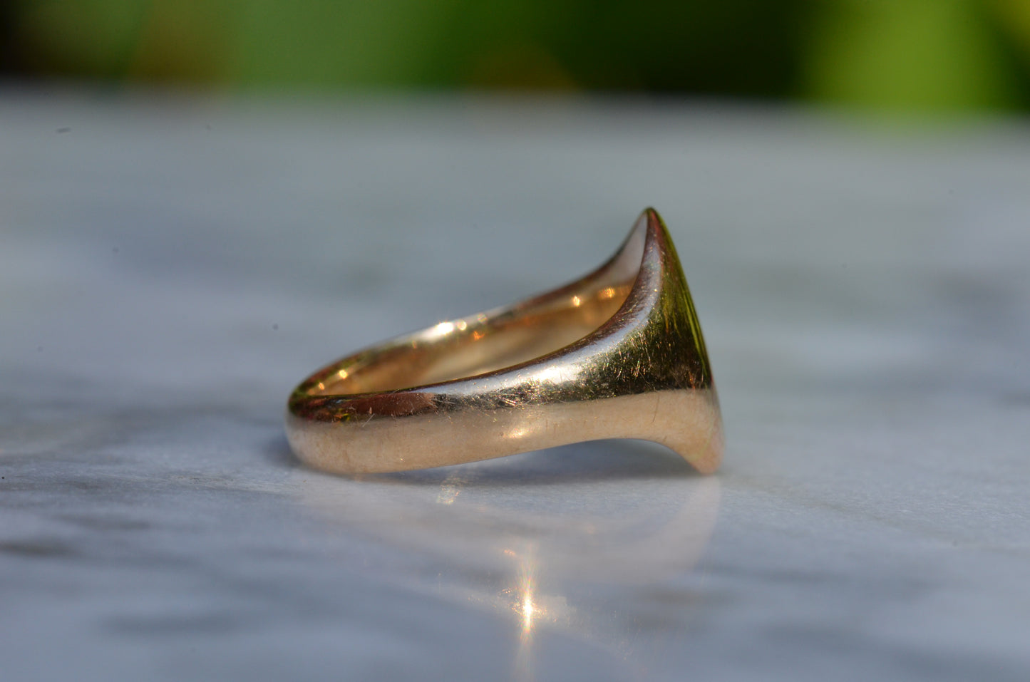 Powerful Fist Crest Signet Ring