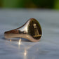Powerful Fist Crest Signet Ring