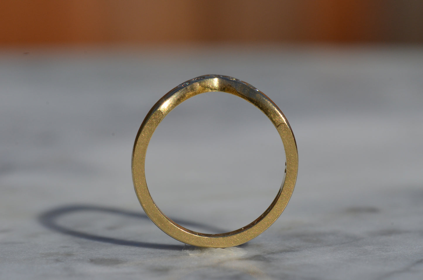 Estate Dipped Diamond Band