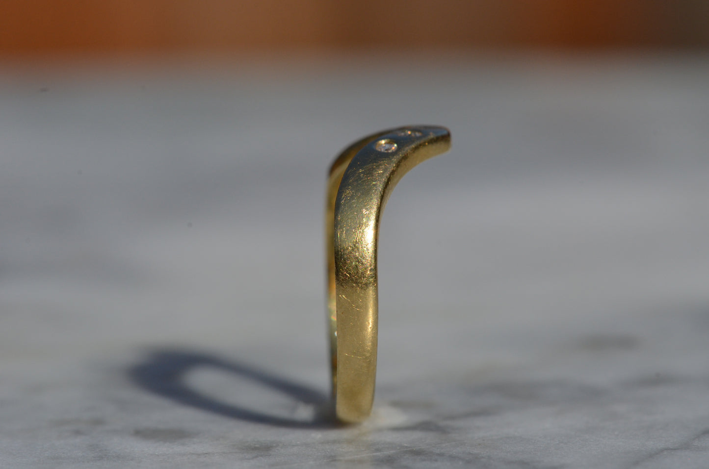 Estate Dipped Diamond Band