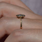 Elegant Vintage Diamond Daisy Ring
