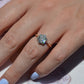 Elegant Vintage Diamond Daisy Ring