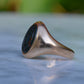 Crisp Bloodstone "Faithfully" Signet