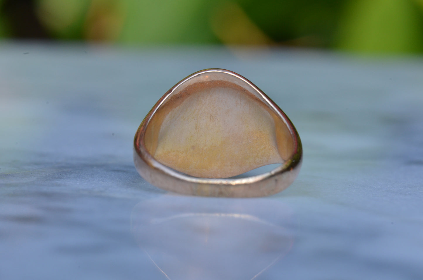 Crisp Bloodstone "Faithfully" Signet