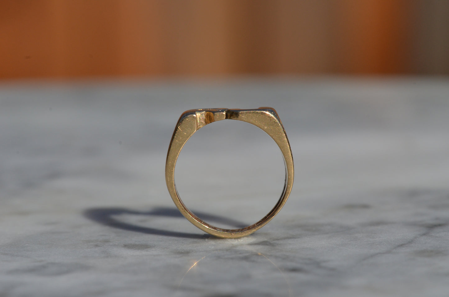 Heavy Letter Ring RJ