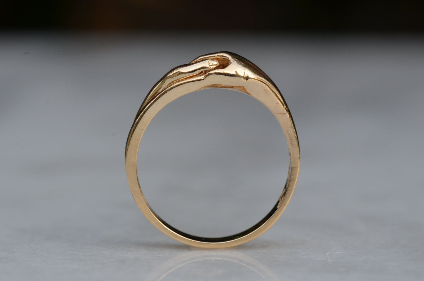 Lovely Estate Gimmel Fede Ring