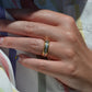 Bold Baguette 2/3 Eternity Band