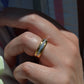 Bold Baguette 2/3 Eternity Band