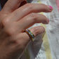 Bold Baguette 2/3 Eternity Band