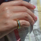 Bold Baguette 2/3 Eternity Band