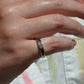 Sapphire and Diamond Half Eternity