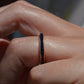 Velvety Synthetic Sapphire Eternity Band