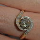 Dynamic Antique French Tourbillon Ring