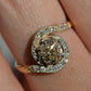 Dynamic Antique French Tourbillon Ring