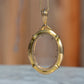 Warm Antique Glass Locket
