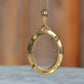 Warm Antique Glass Locket