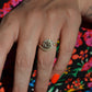 Dynamic Antique French Tourbillon Ring