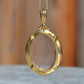 Warm Antique Glass Locket