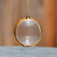 Darling Antique Pearl and Turquoise Glass Locket
