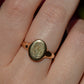Smooth Antique Signet Ring KG