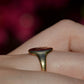 Smooth Antique Signet Ring KG