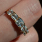 Chic Estate Zircon Five Stone Band