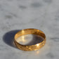 Warm Antique Floral 22k Band