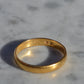 Victorian 22k Band 1890 Size 9