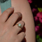 Dazzling Antique French Opal Halo